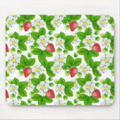 Erdbeergarten Mousepad (Vorne)