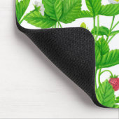 Erdbeergarten Mousepad (Ecke)