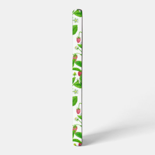 Erdbeergarten Samsung Galaxy Hülle (Linke Seite)