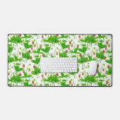 Erdbeergarten Schreibtischunterlage (Tastatur & Maus)