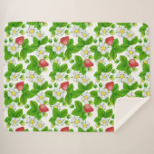 Erdbeergarten Sherpadecke (Vorderseite (Horizontal))