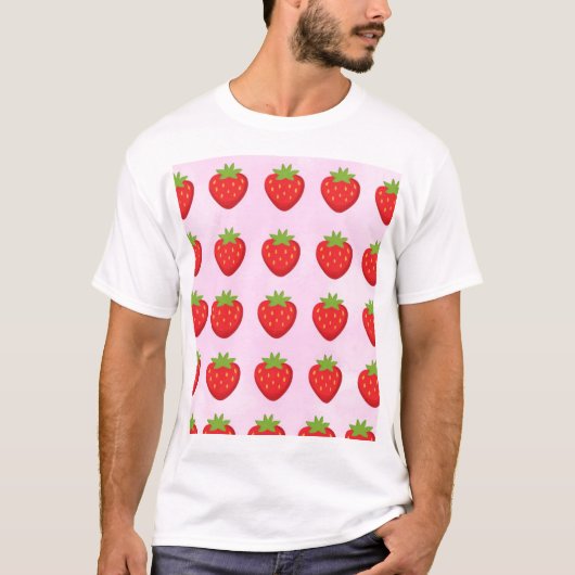 Erdbeergarten T-Shirt (Vorderseite)
