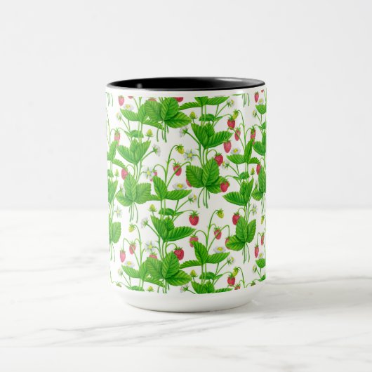 Erdbeergarten Tasse (Zentrum)