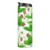 Erdbeergarten Thermosbecher (Nach rechts gedreht)