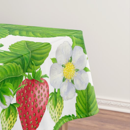 Erdbeergarten Tischdecke (Beispiel)