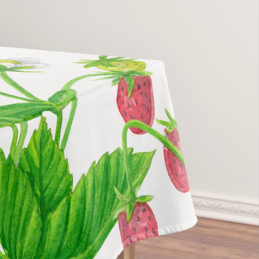 Erdbeergarten Tischdecke (Beispiel)