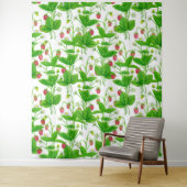 Erdbeergarten Wandteppich (Beispiel)