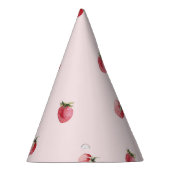 Erdbeergeburt Partyhütchen (Rechts)
