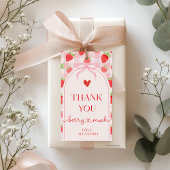 Erdbeergeschenk-Anhänger Geschenkanhänger