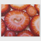 Erdbeergeschenk-Verpackung Geschenkpapier (Flach)