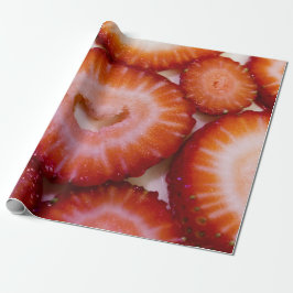 Erdbeergeschenk-Verpackung Geschenkpapier