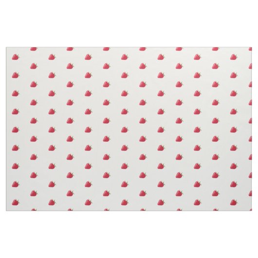 Erdbeergewebe Stoff (Yard (91,4 cm))