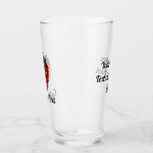 Erdbeerglas Glas (Links)