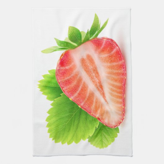 Erdbeerhalle Geschirrtuch (Vertikal)