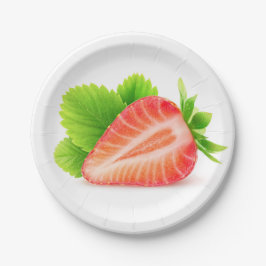 Erdbeerhalle Pappteller