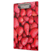 Erdbeerhintergrund Klemmbrett (Links)