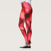 Erdbeerhintergrund Leggings (Links)