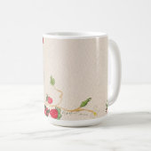 Erdbeerkaffee-Tasse Kaffeetasse (VorderseiteRechts)