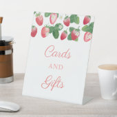 Erdbeerkarten und Geschenke Berry Sweet Geburtstag Sockelschild (In SItu)