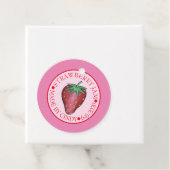 Erdbeerkonserven Jam Jelly Fruchtkonserven Geschenkanhänger (Beispiel)