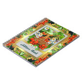 Erdbeerkorb ~ Adressbuch Notizblock (Linke Seite)