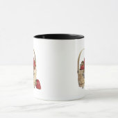 Erdbeerkorb Katzenbecher Tasse (Zentrum)
