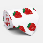 ErdbeerKrawatte #2 Krawatte (Gerollt)