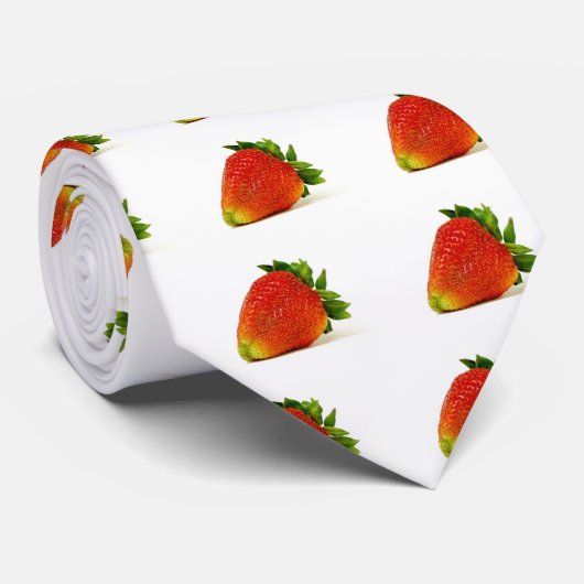 ErdbeerKrawatte Krawatte (Gerollt)
