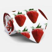 ErdbeerKrawatte Krawatte (Gerollt)