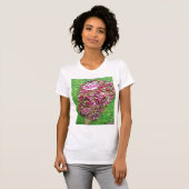 Erdbeerkuchen-Bar T-Shirt (Vorne ganz)