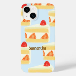 Erdbeerkuchen Case-Mate iPhone 14 Hülle