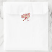 Erdbeerkuchen Fledermaus Drache Adopt Me Aufkleber (Tasche)