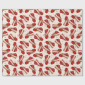 Erdbeerkuchen Geschenkpapier (Flach)