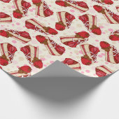 Erdbeerkuchen Geschenkpapier (Ecke)
