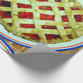 Erdbeerkuchen Geschenkpapier (Ecke)