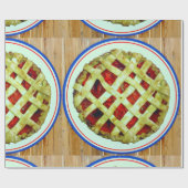 Erdbeerkuchen Geschenkpapier (Flach)