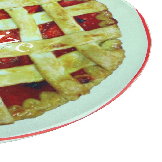 Erdbeerkuchen-Platte Thunder_Cove Schneidebrett (Ecke)