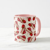 Erdbeerkuchen Tasse (VorderseiteRechts)
