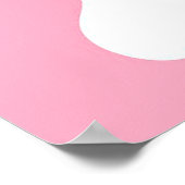 Erdbeerkuh | lustige Kuh-Leinwand Poster (Ecke)