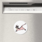 Erdbeerkuh Magnet (In Situ (Geschirrspüler))