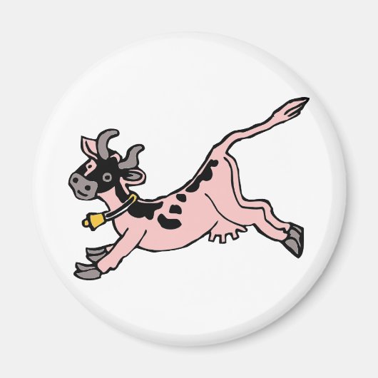 Erdbeerkuh Magnet (Vorne)
