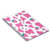 Erdbeerkuh Notizblock (Rechte Seite)