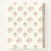 Erdbeerkühe Notizblock (Rückseite)