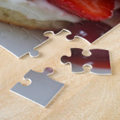 Erdbeerkurzgebäck-Dessert Puzzle (Seite)