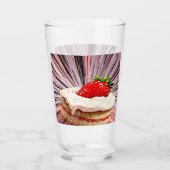 Erdbeerkurzgebäck Nostalgie Glas (Vorderseite)