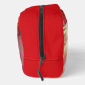 Erdbeerkutte Druck Nähtasche Waschbeutel (Rechts)