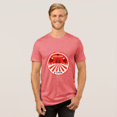 Erdbeerladen Tri-Blend Shirt (Vorderseite voll)