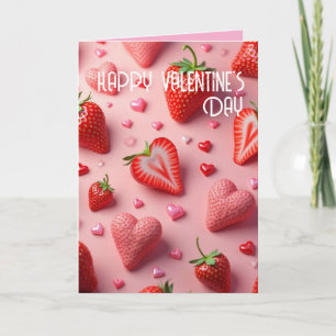 Erdbeerliebe Karte
