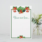 ERDBEERLiebe - stationäre # 2 Briefpapier (Stehend Vorderseite)