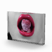 Erdbeerlips Fotoblock (Rechts)
